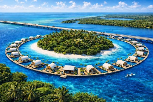 Arc Pad Seasteading Resort